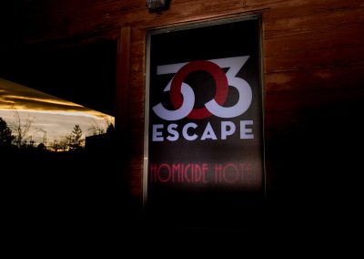 sign of 303 escape room thornton co